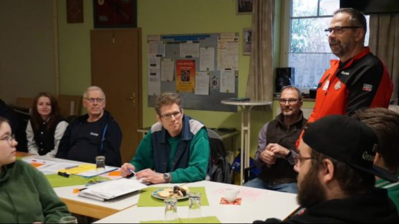 Stellvertretender Landesjugendleiter Markus Lais (rechts im Bild)